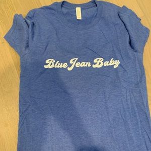 “Blue Jean Baby” t-shirt